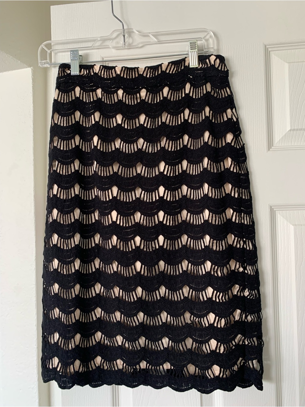 Kate Spade scalloped pencil skirt
